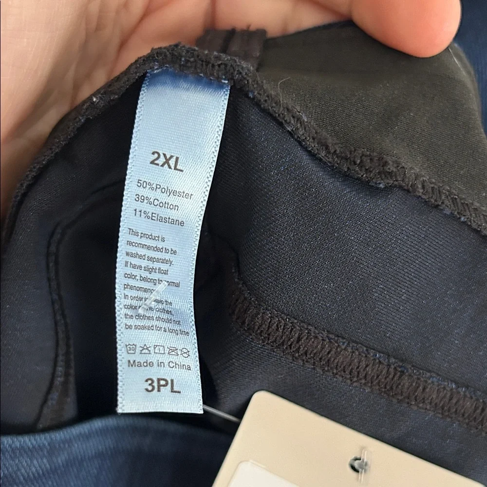 Halara Flex High-waisted Butt-lifting Tummy Control Skinny Denim 2XL - Picture 5 of 8